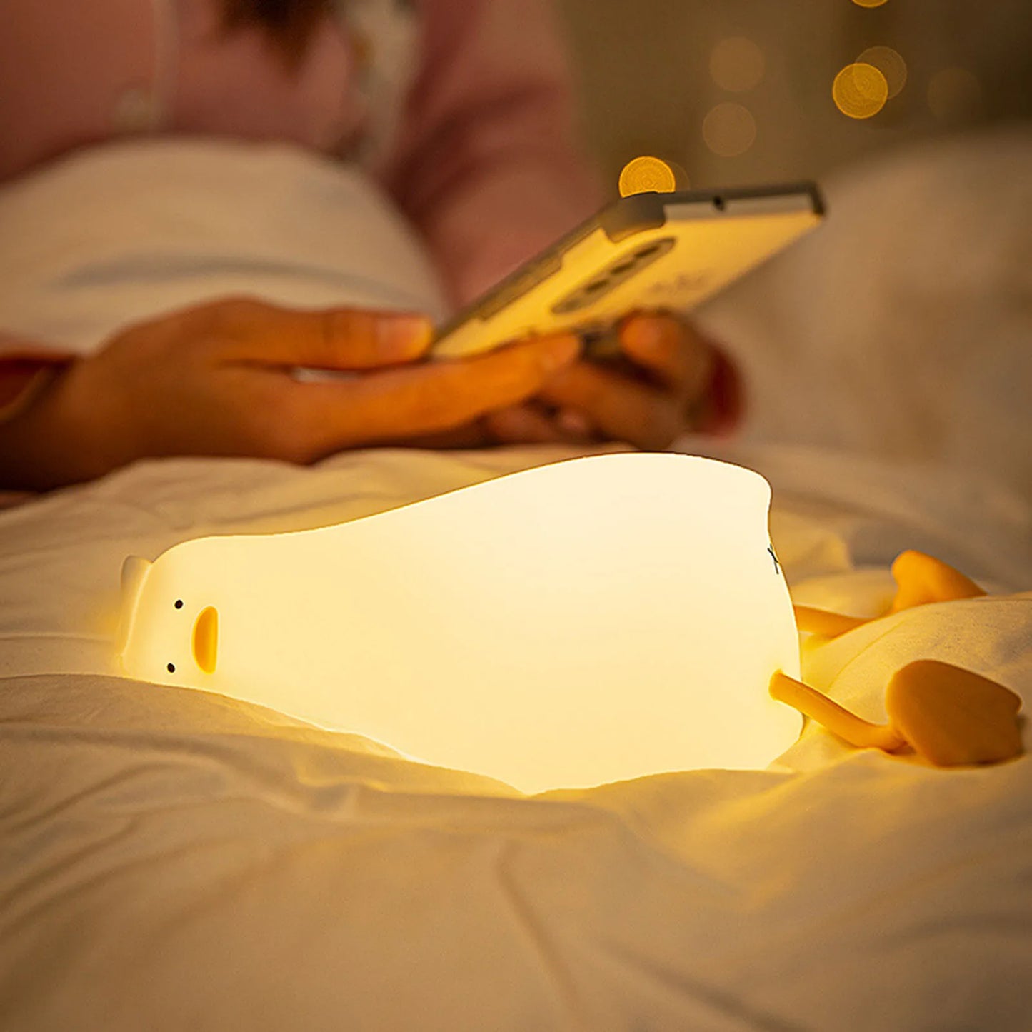 Large Duck Night LED - Adorable Companion for Your Nights