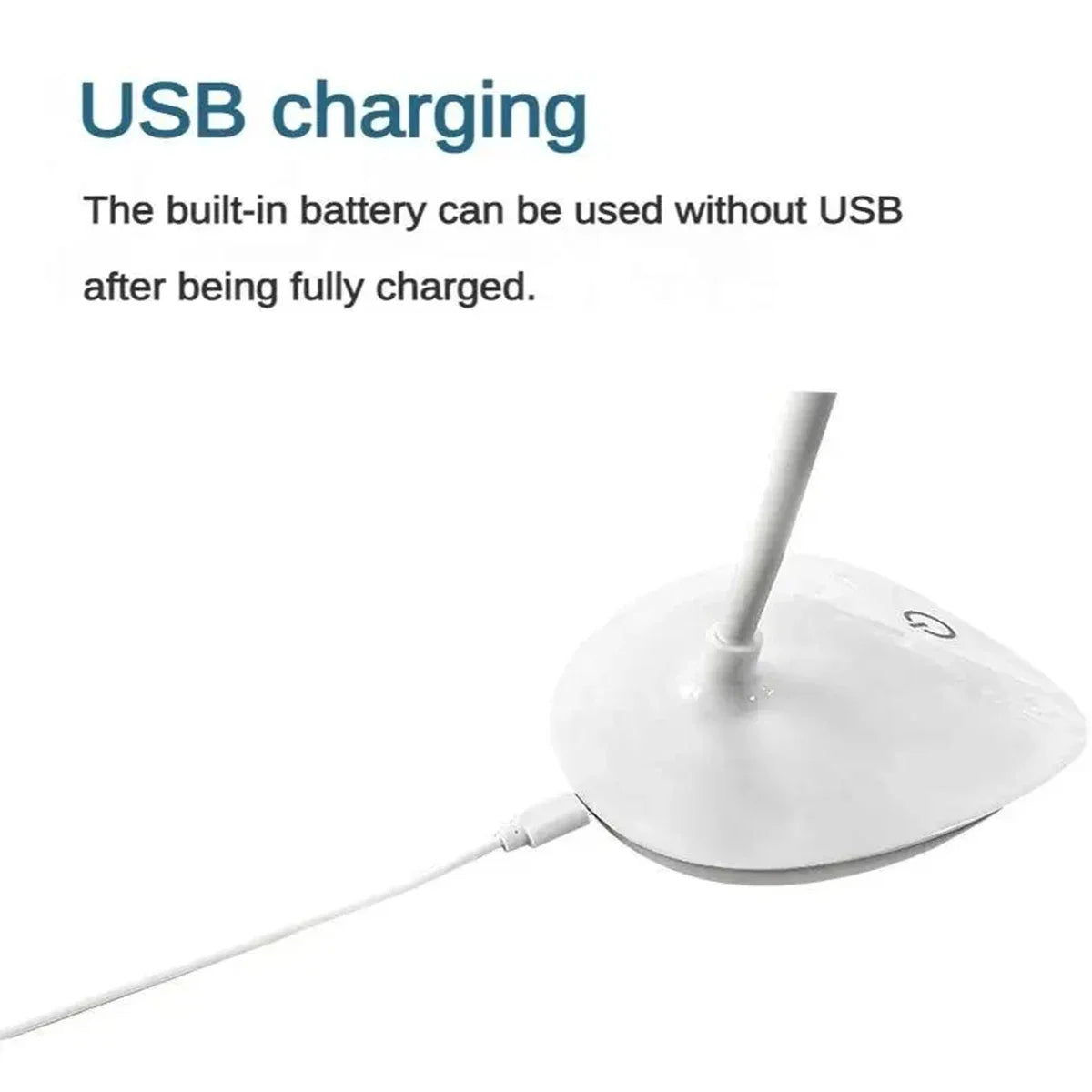 Portable LED Desk Lamp – Touch Dimming & Eye Protection Light