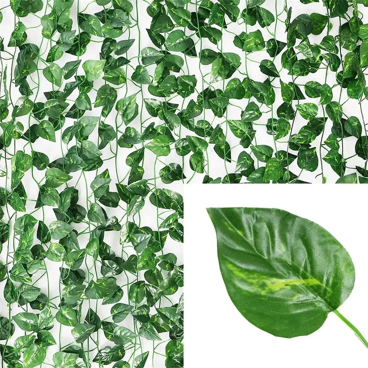 Artificial Ivy Leaf Vine – Lush Greenery for Home & Event Decor