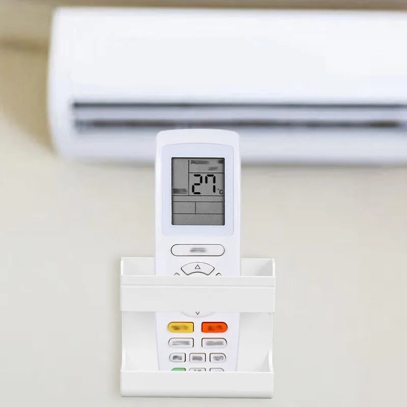 Wall-Mounted Organizer for Remote Controls and Phones - Multi-Functional Storage Solution