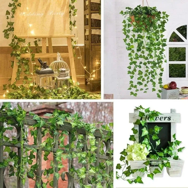 Artificial Ivy Leaf Vine – Lush Greenery for Home & Event Decor
