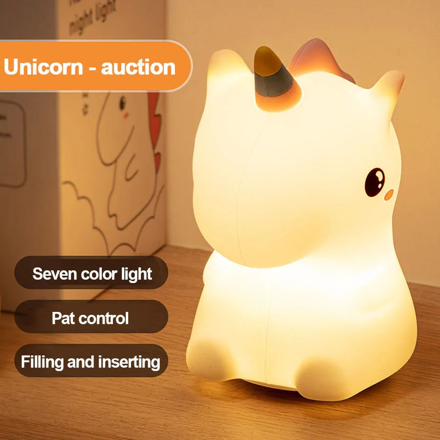 Unicorn Night LED - Adorable Companion for Your Nights