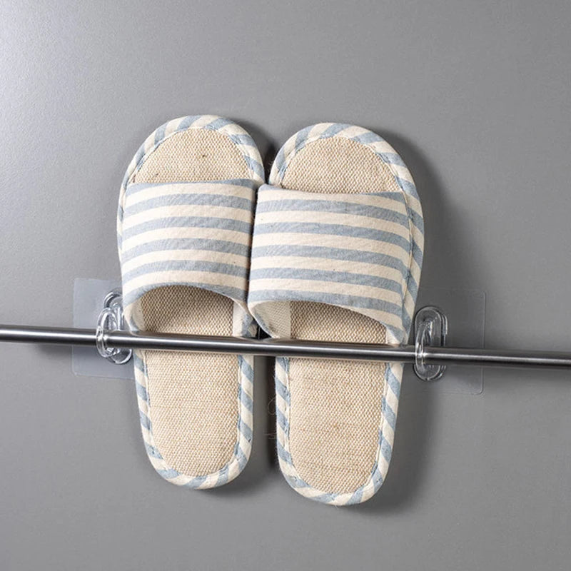 10 Pcs Wall-Mounted Round Hooks - Seamless & Multifunctional Storage