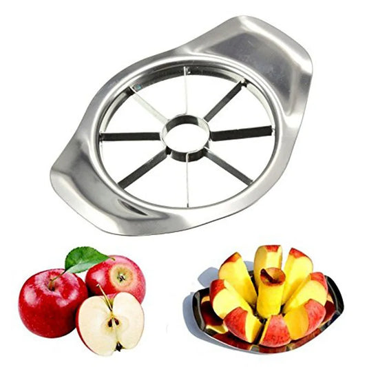 Stainless Steel Apple Cutter & Slicer - Multi-Functional Fruit and Vegetable Tool