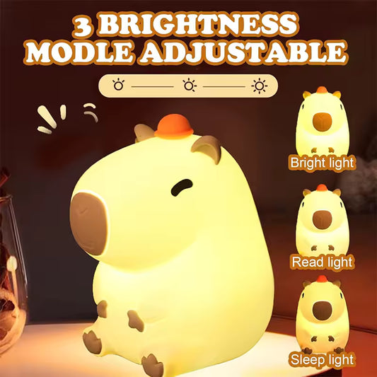 Capybara LED Night Light