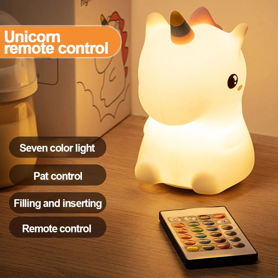 Unicorn Night LED - Adorable Companion for Your Nights
