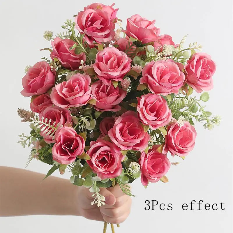 Artificial Colored Roses