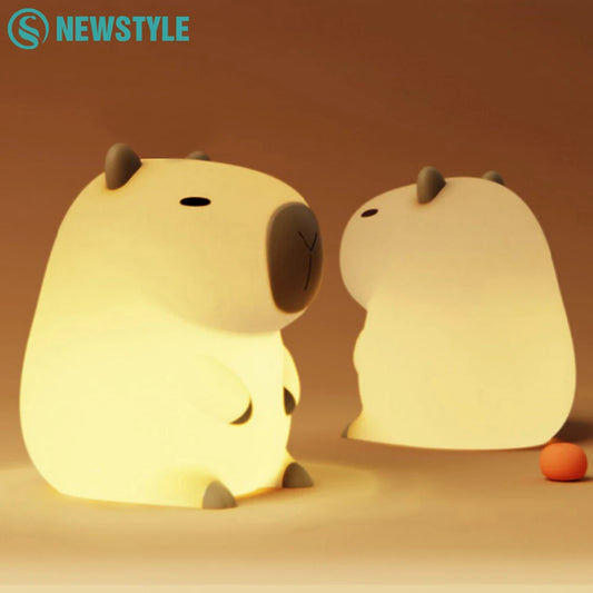 Cute Capybara Night LED – Adorable Companion for Your Nights