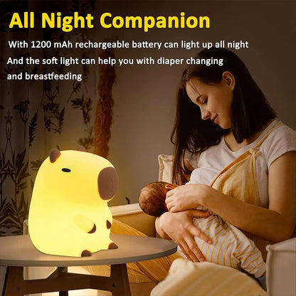 Capybara LED Night Light
