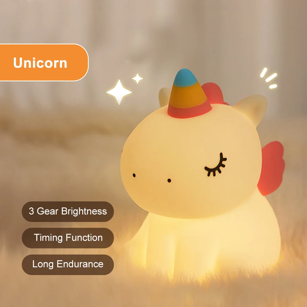 Unicorn Night LED - Adorable Companion for Your Nights