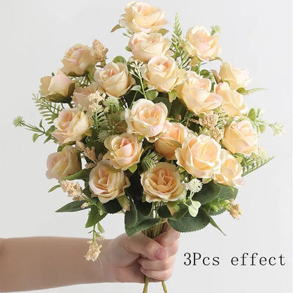 Artificial Colored Roses
