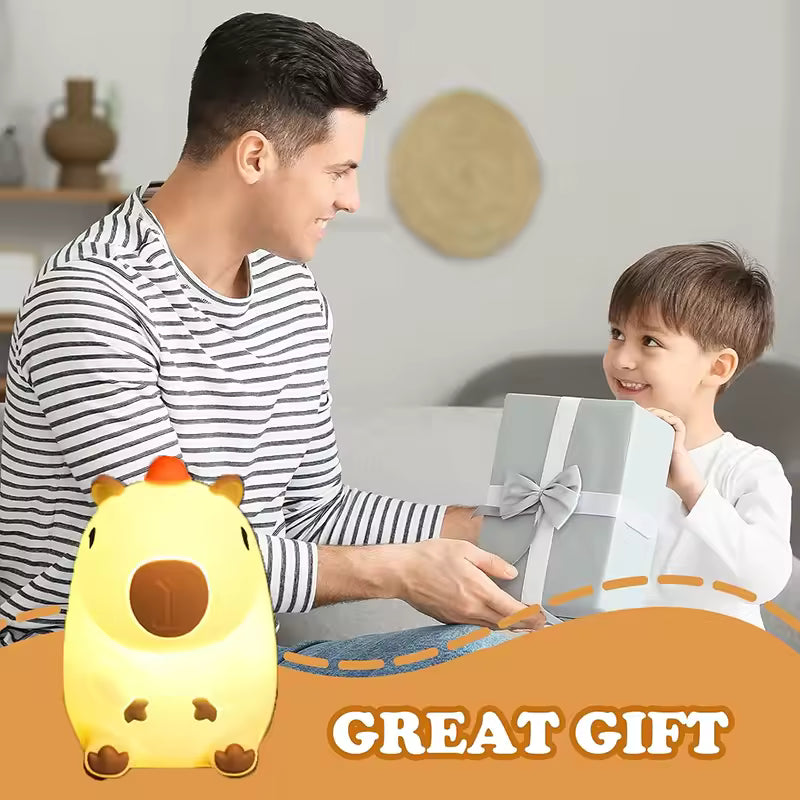 Capybara LED Night Light