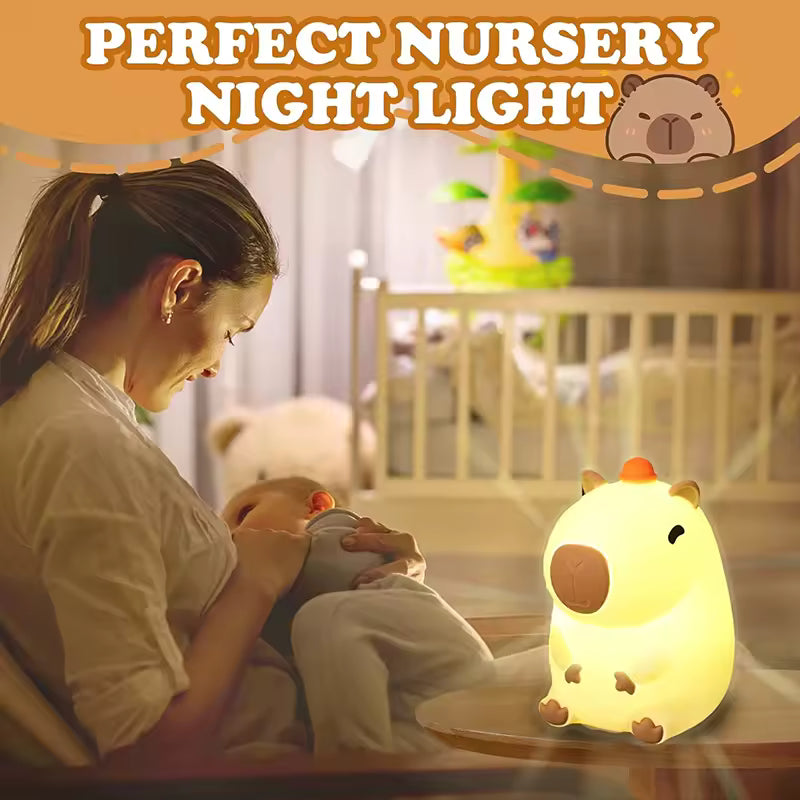 Capybara LED Night Light