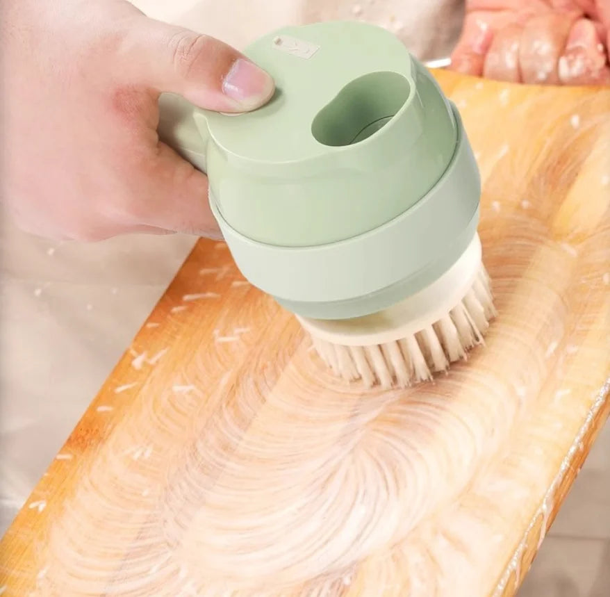 4-in-1 Wireless Electric Kitchen Chopper – Handheld Vegetable Cutter & Meat Grinder