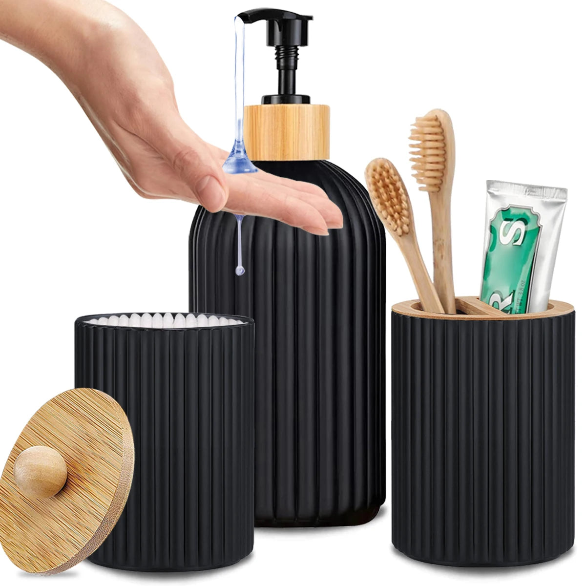 Bathroom Counter Organizer Set
