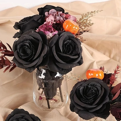 Artificial Black Roses