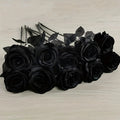 Artificial Black Roses