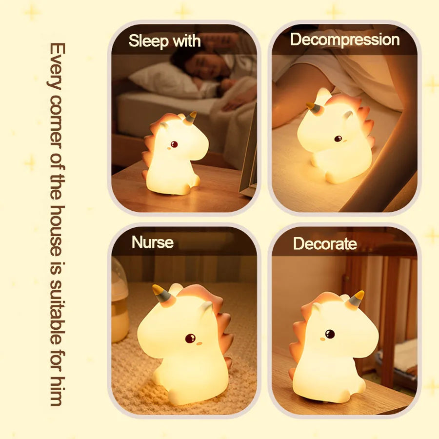 Unicorn Night LED - Adorable Companion for Your Nights
