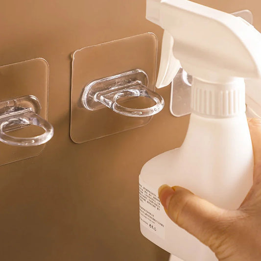 10 Pcs Wall-Mounted Round Hooks - Seamless & Multifunctional Storage